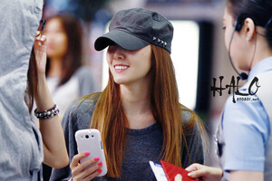 120812 Girls' Generation Jessica at Gimpo Airport