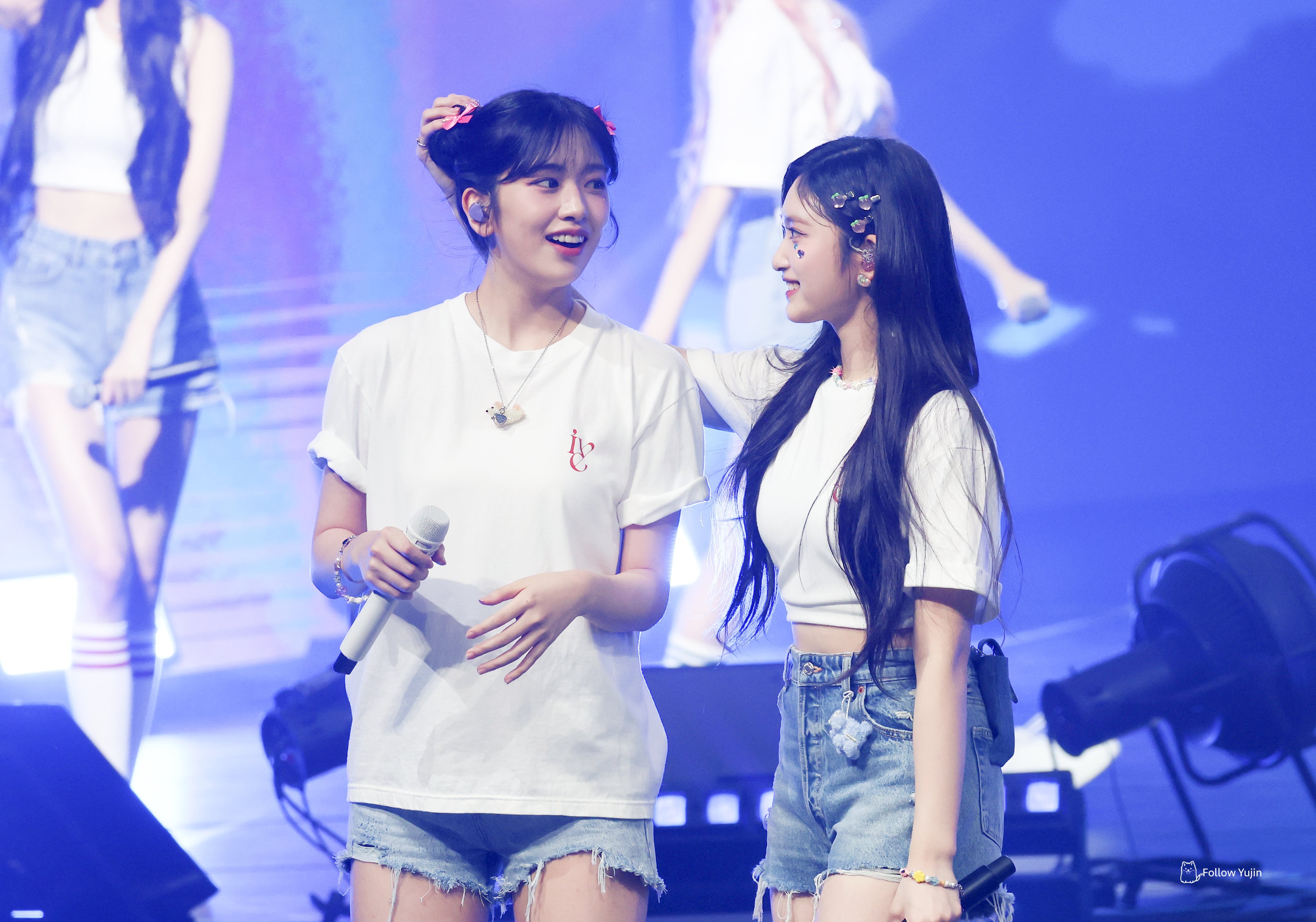 230625 IVE Yujin and Leeseo - 'The Prom Queens' Fan Concert in 