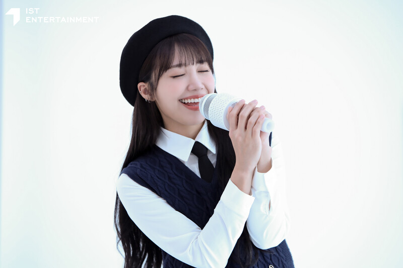 231011 IST Naver post - Apink EUNJI - 'Cloud Trail: Team Venture' game commercial shoot and MV behind documents 1