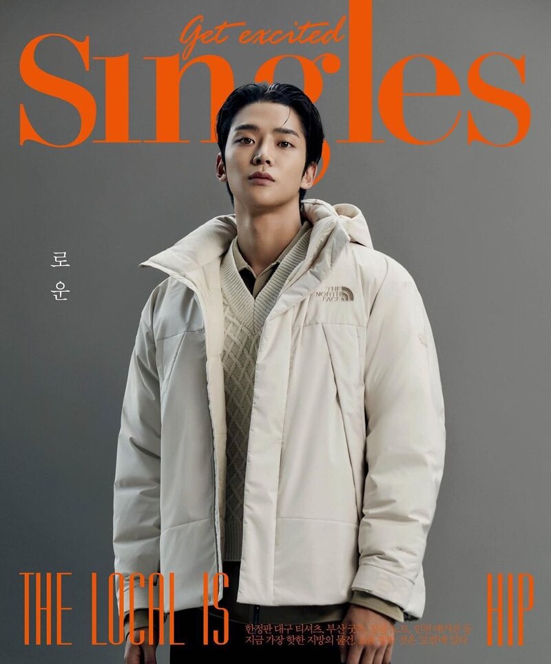 SF9 ROWOON for SINGLES Magazine Korea x THE NORTH FACE November Issue 2022 documents 2