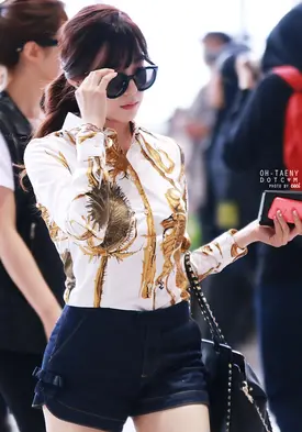 140502 Girls' Generation Tiffany at Gimpo Airport