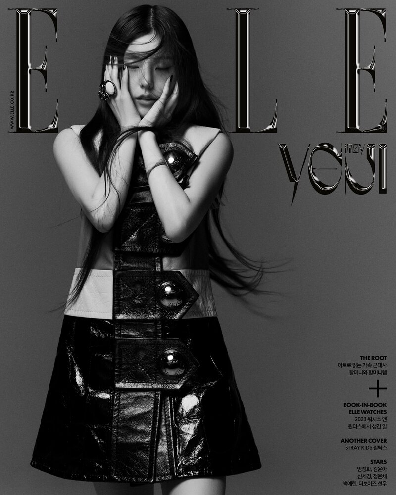 ITZY YEJI for ELLE Korea x LOUIS VUITTON May Issue 2023 documents 2