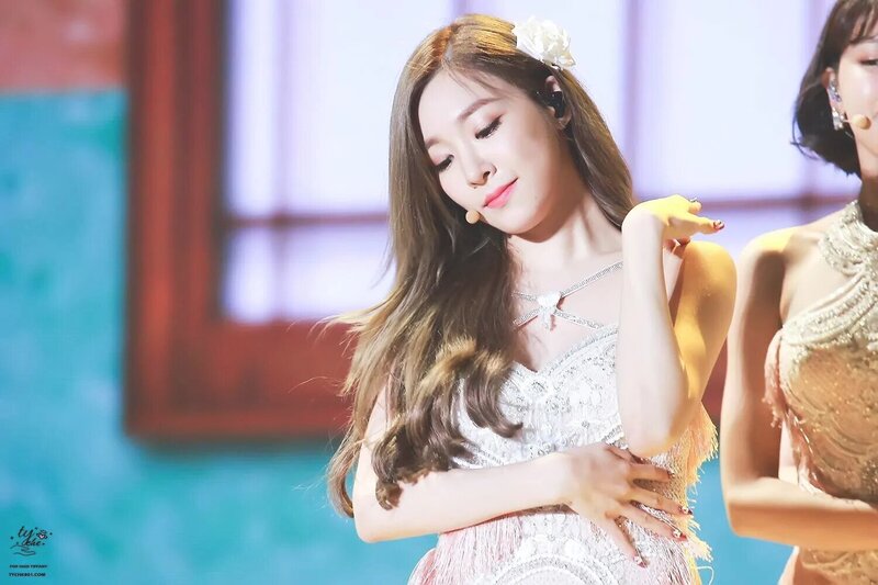 July 8, 2017 Girls' Generation Tiffany at SMTOWN in Seoul documents 4