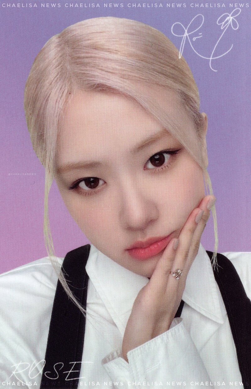 230912 ROSÉ - [HD SCAN] “BLACKPINK - The Girls OST (Limited Edition)” Reve Version documents 1