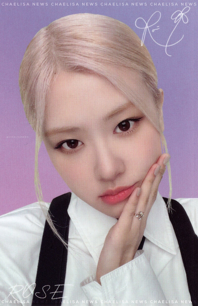 230912 ROSÉ - [HD SCAN] “BLACKPINK - The Girls OST (Limited Edition ...