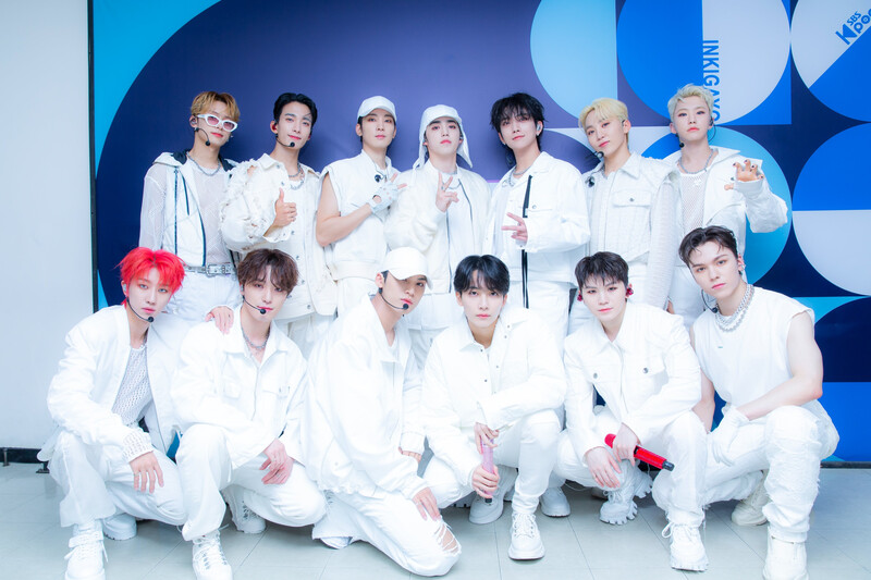 220605 SBS Twitter Update- SEVENTEEN at INKIGAYO Photowall | kpopping