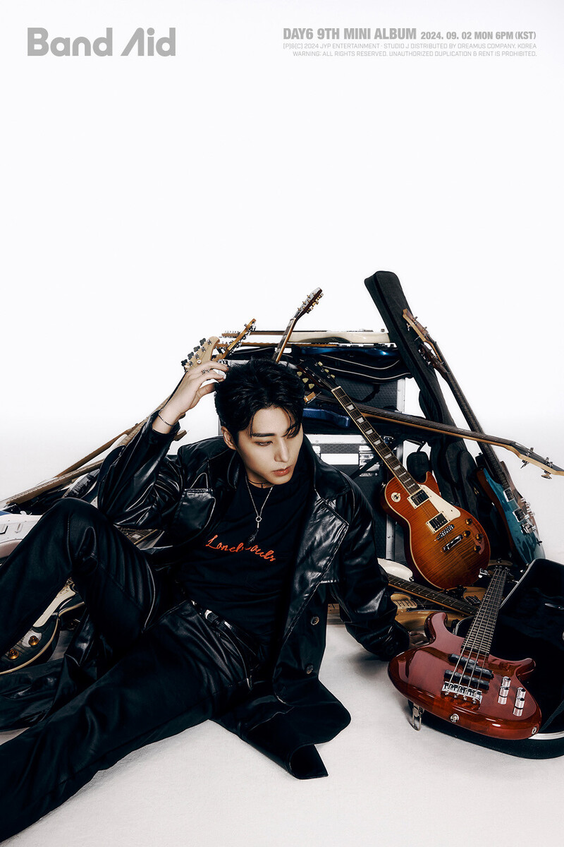 DAY6 9th mini album 'Band Aid' concept photos documents 2