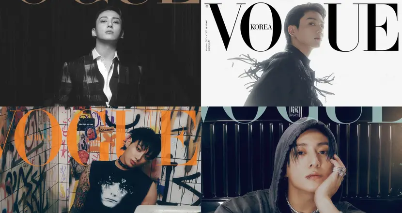 Netizens React to  BTS Jungkook’s Vogue Korea October Issue Covers