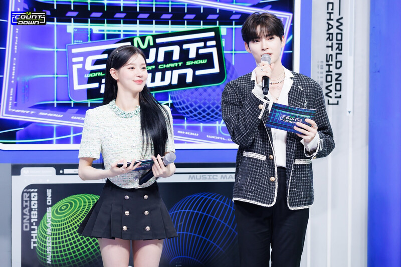 231019 - MC MIYEON n SUNG HANBIN at M Countdown documents 1