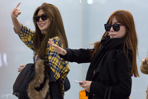 131110 Girls' Generation Tiffany at Hong Kong Airport