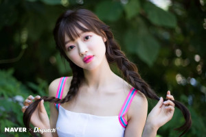Oh My Girl YooA - "Fall in Love" jacket shooting by Naver x Dispatch