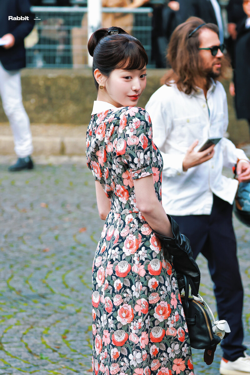 241001 IVE Wonyoung - Miu Miu SS25 Show at Paris Fashion Week documents 4