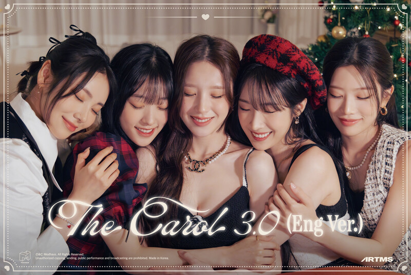 ARTMS - The Carol 3.0 English ver. 1st English Digital Single teasers documents 2