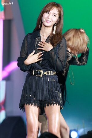 150814 Girls' Generation Yuri at DMZ Concert
