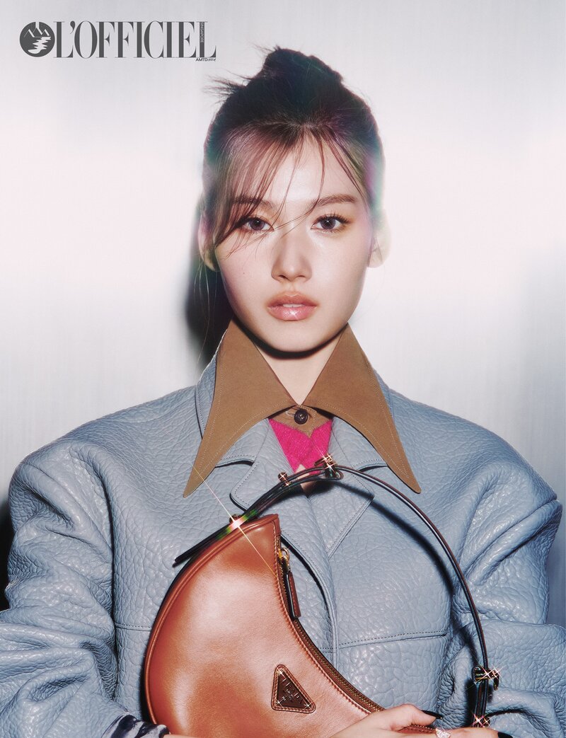 TWICE Sana for L'Officiel Malaysia and Singapore September 2023 Issue documents 10