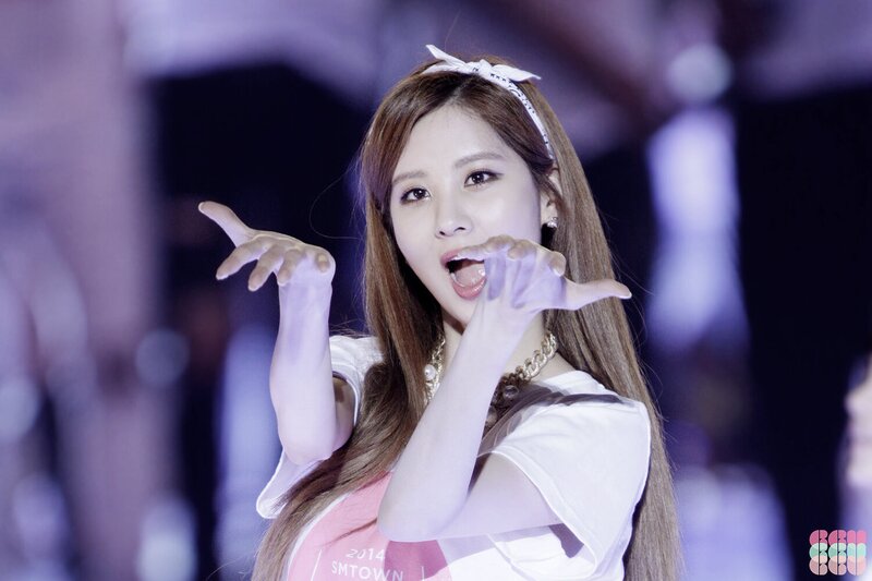 140815 Girls' Generation Seohyun at SMTOWN in Seoul documents 10