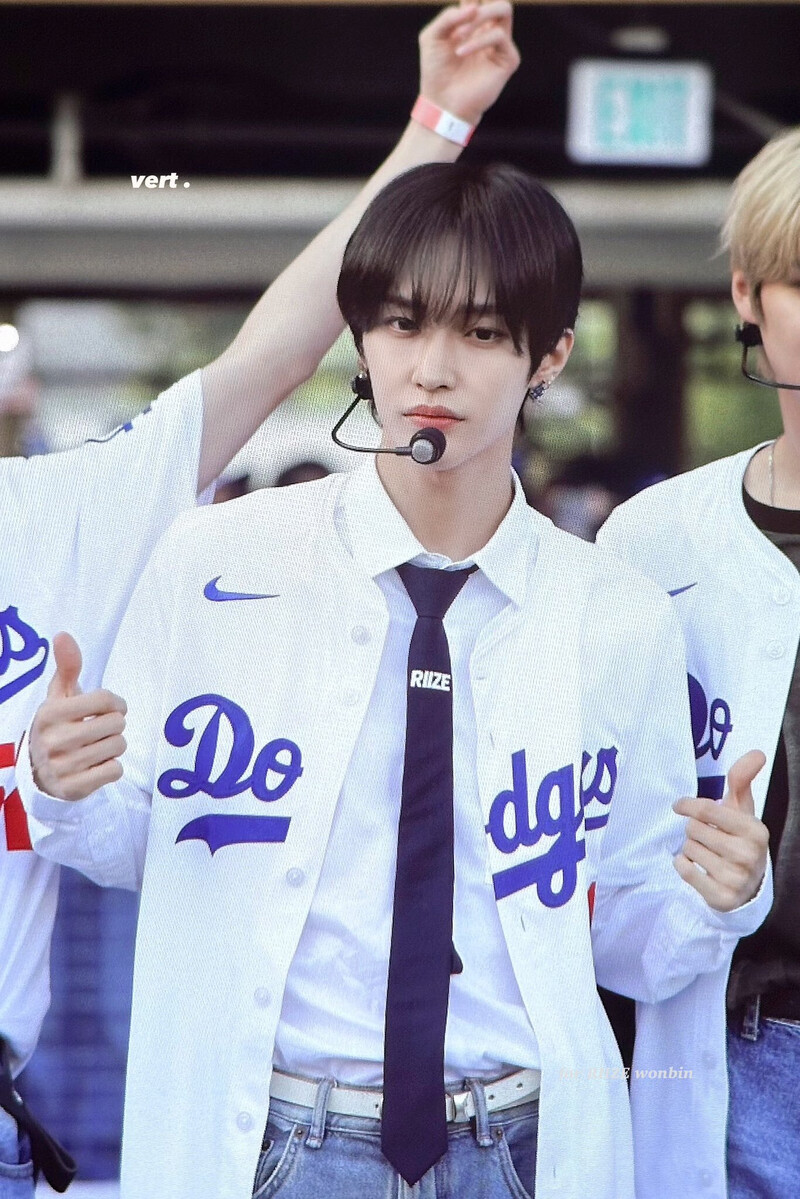 240522 RIIZE at the Dodgers Stadium LA - WONBIN documents 3