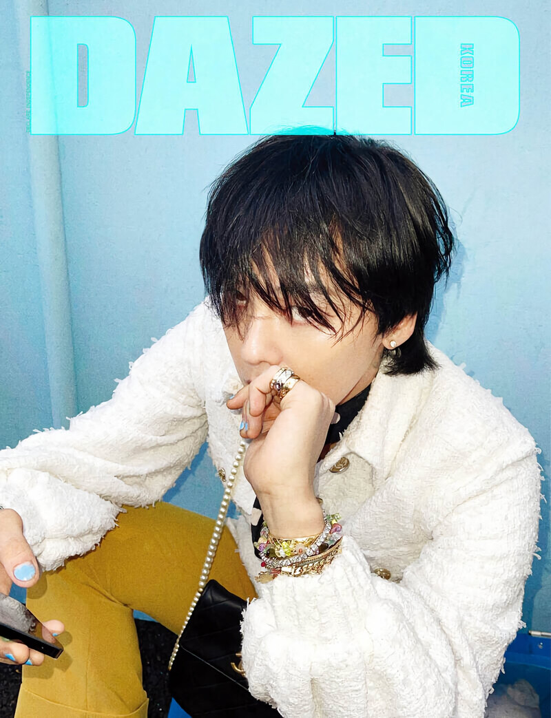 G-DRAGON for DAZED Korea 13th Anniversary Special April Issue 2021 documents 4