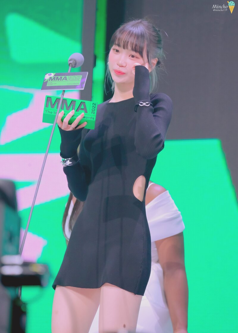221126 LE SSERAFIM Chaewon at Melon Music Awards documents 1