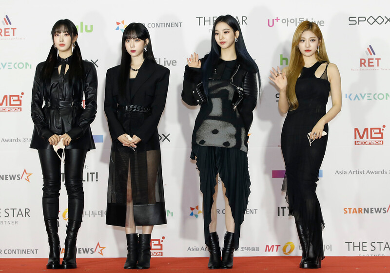 211202 aespa at Asia Artist Awards documents 2