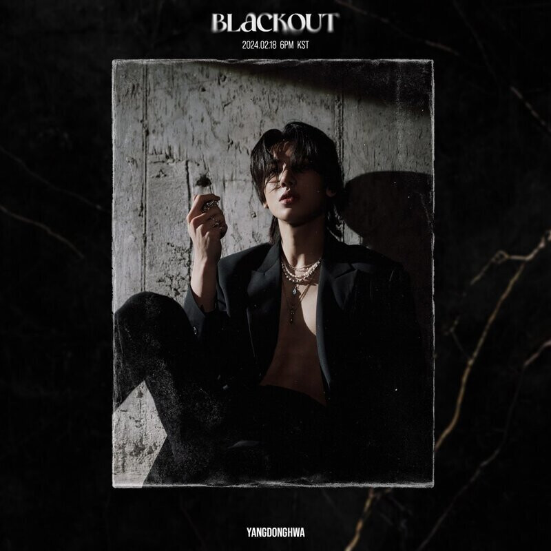 Yang Donghwa "Blackout" Concept Phots documents 2