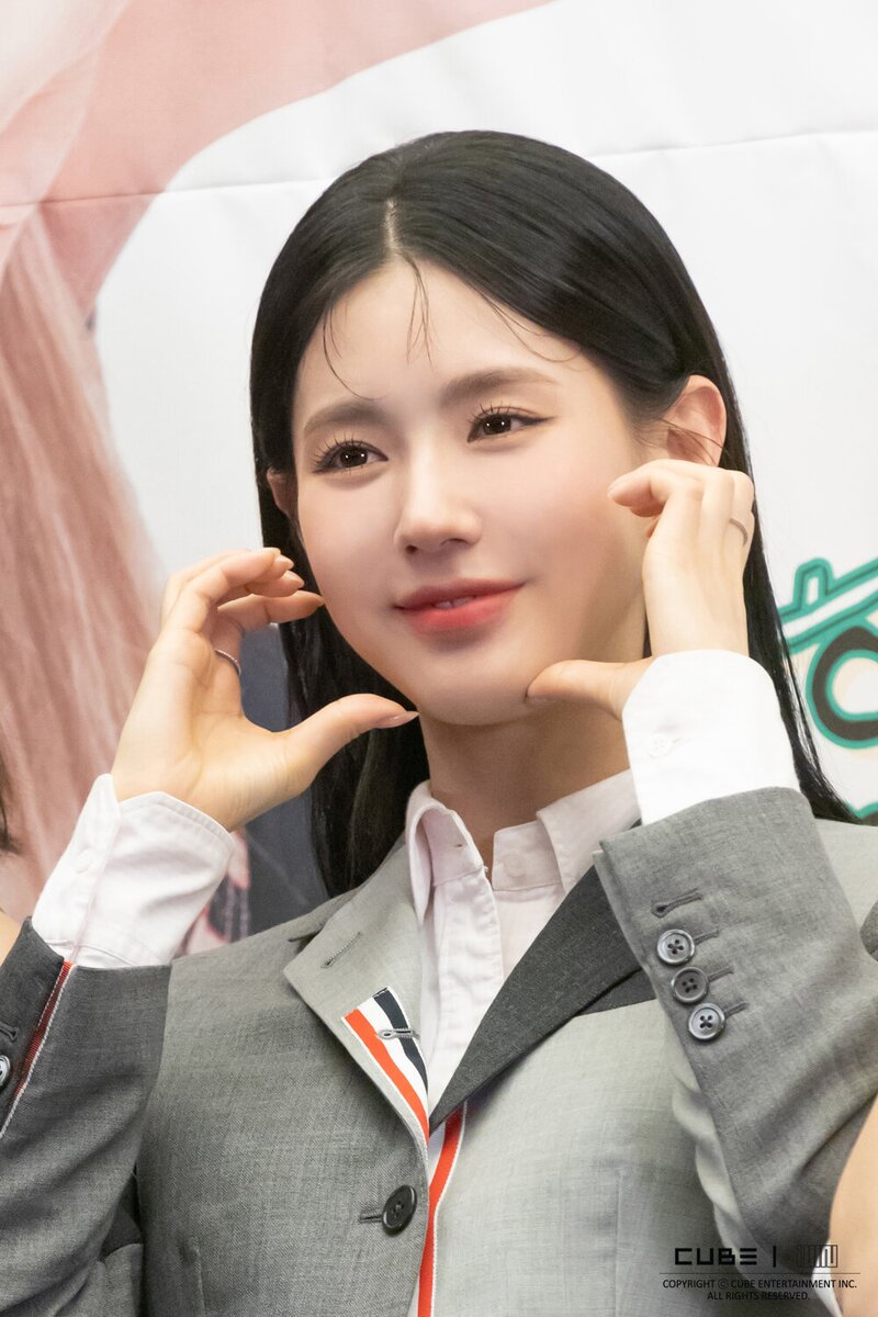 230317 Cube Naver Post - (G)I-DLE Miyeon 'HMLYCP' Press Conference documents 11