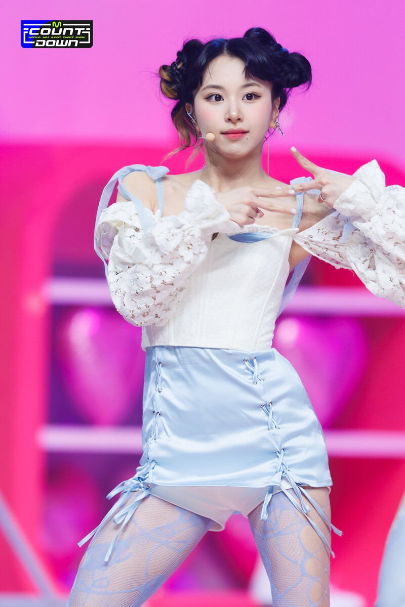 220901 TWICE Chaeyoung 'Talk that Talk' at M Countdown documents 17