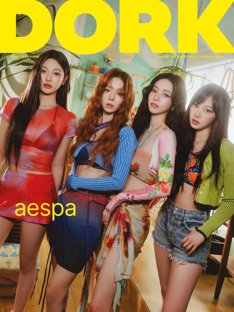 aespa for Dork Magazine September 2023 Issue documents 1