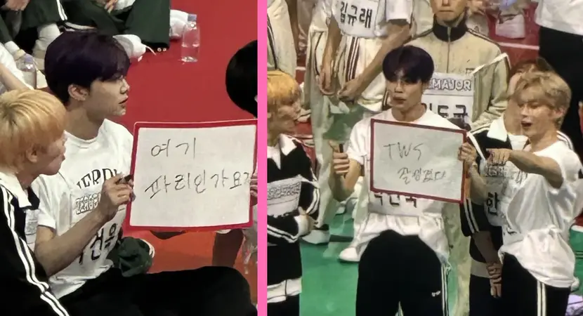ZEROBASEONE's Gunwook Wins Gold in ISAC 2024's Hidden Category for Being the Funniest with Hilarious Whiteboard Commentary