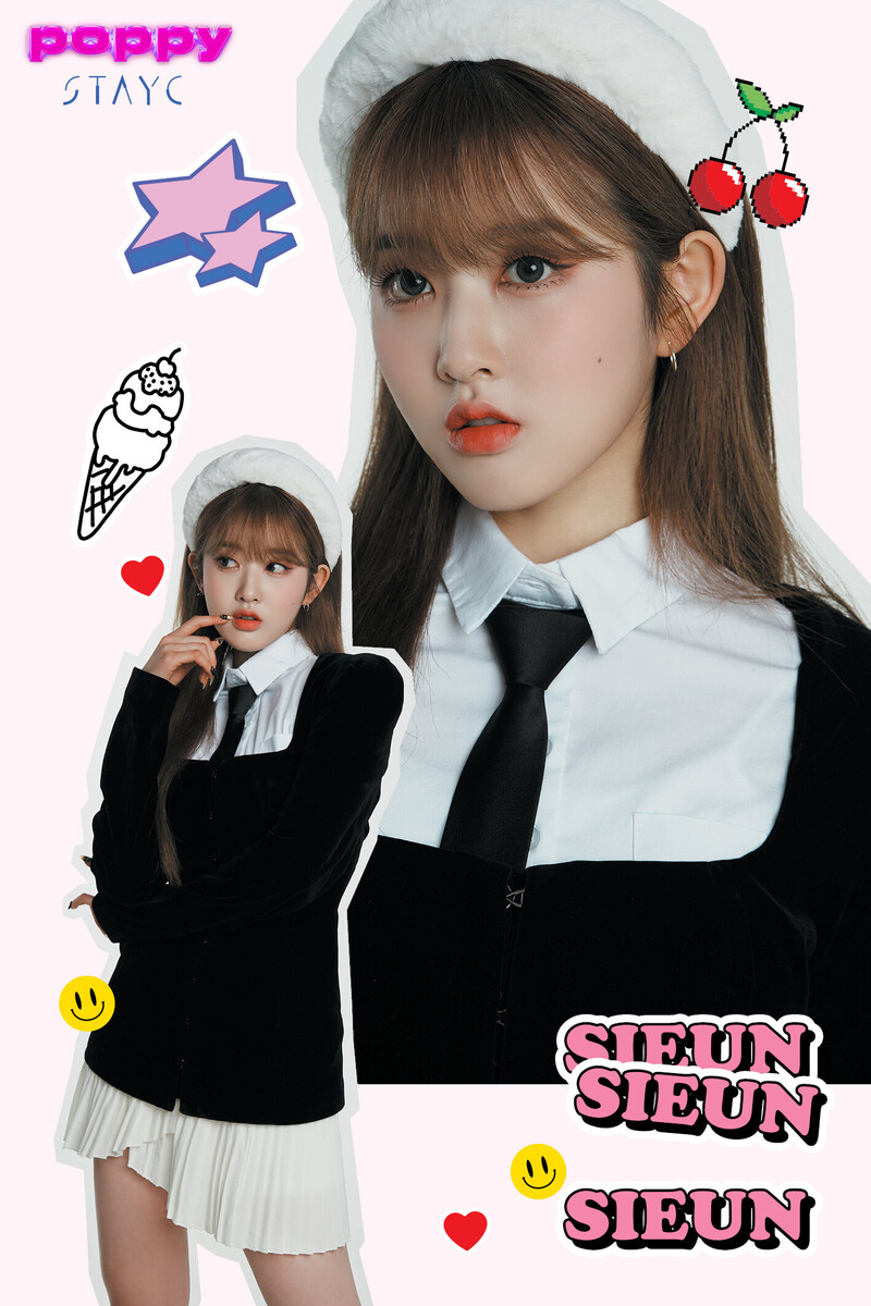 STAYC - Poppy 1st Japanese Single Album teasers documents 7