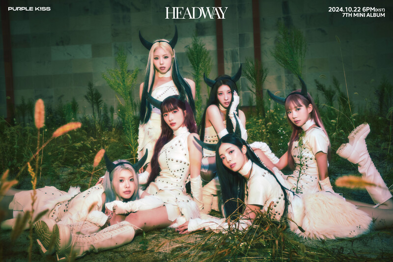 PURPLE KISS 7th Mini Album 'HEADWAY' Concept Photos documents 2