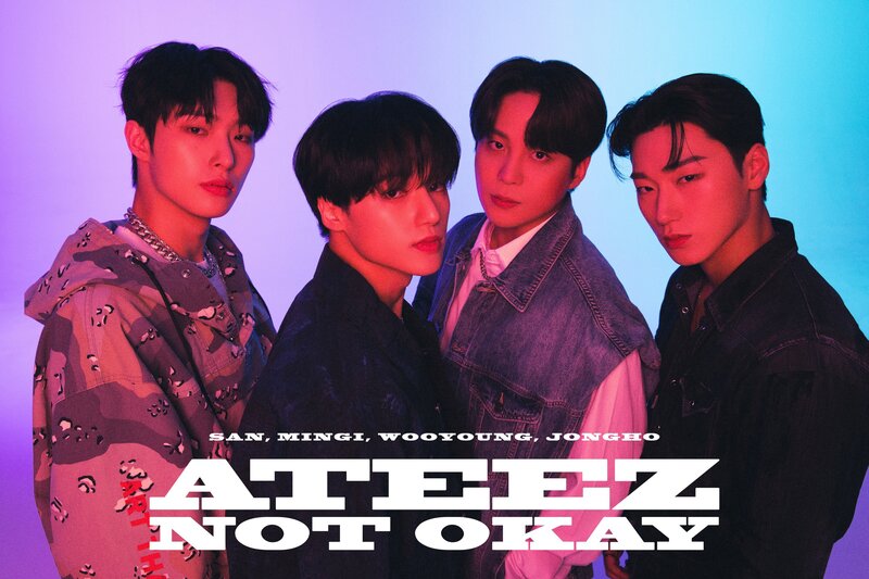 ATEEZ - 3rd Japan Single 'NOT OKAY' Concept Teaser Images documents 2