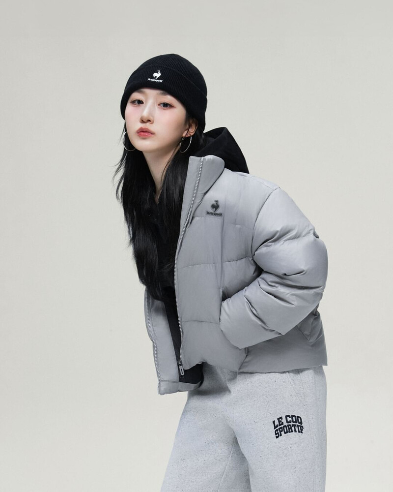 NMIXX's Haewon - Le Coq Sportif 24 Winter 'SEE THAT' documents 2