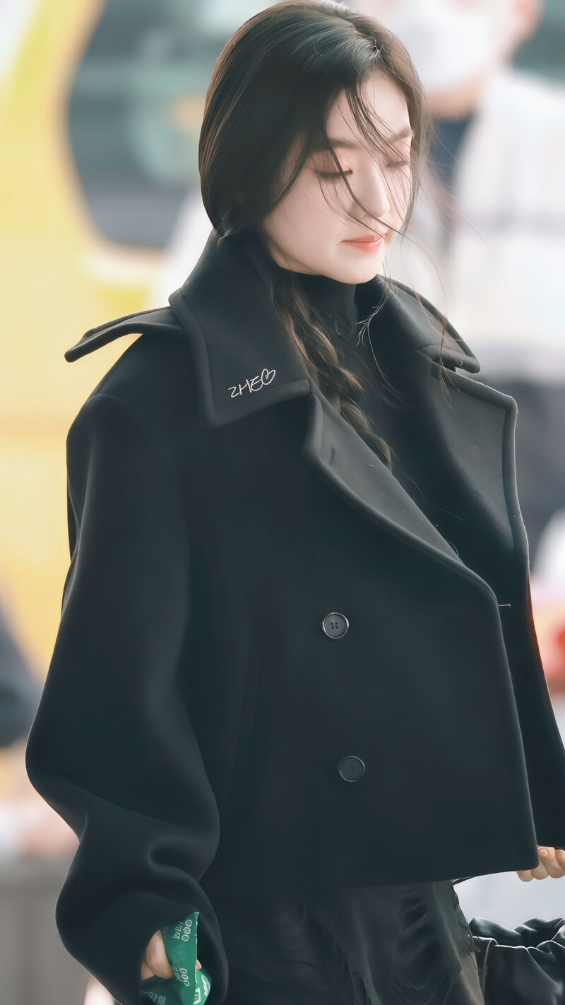 250106 Red Velvet Irene at Inceon Airport documents 5