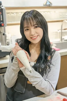 240419 WAKEONE Naver Post - Kep1er Mashiro - 'Kep1er’s Croffle Cafe' Behind