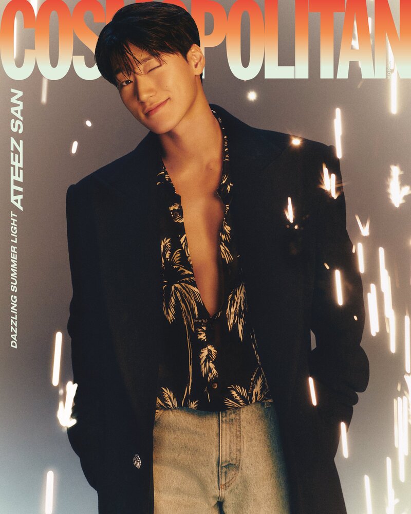 ATEEZ for Cosmopolitan Korea  July 2024 Issue documents 7