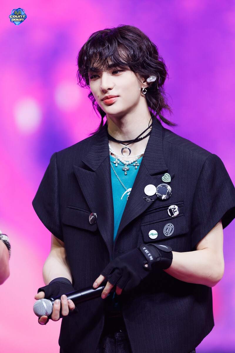 240808 StrayKids Hyunjin - 'Chk Chk Boom' + 'JJAM' at M Countdown documents 9