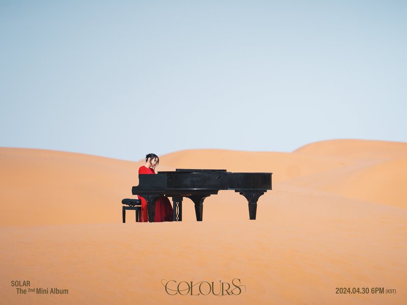 Solar - "Colours" The 2nd Mini Album Concept Photos documents 1