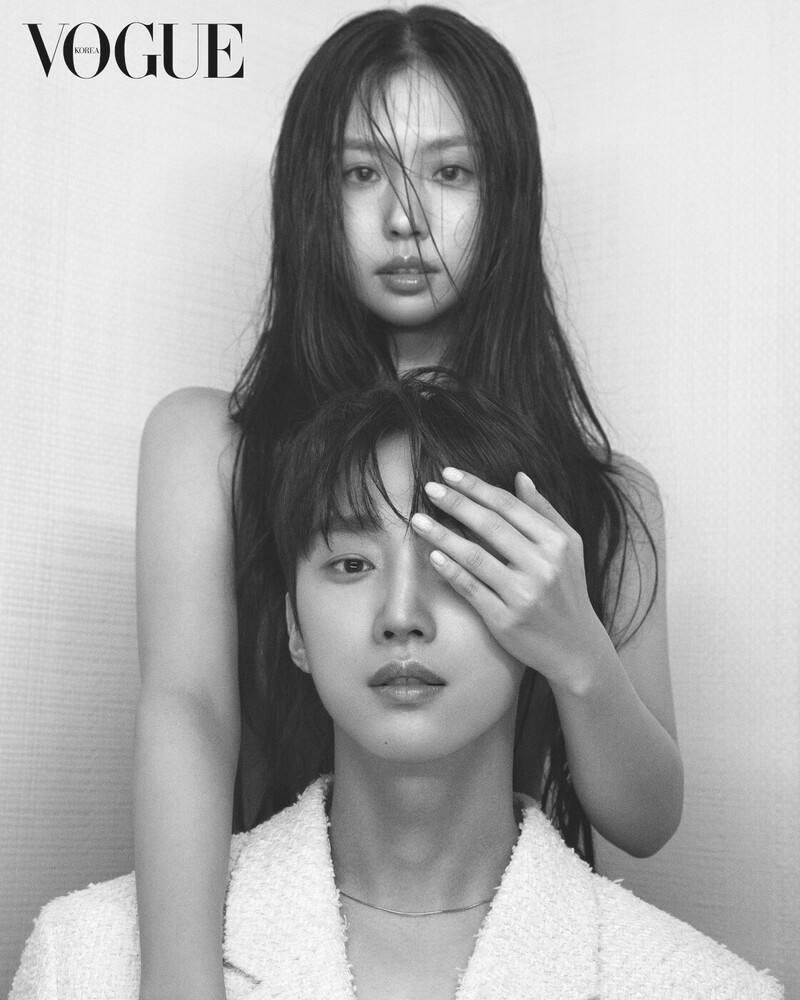 Jinyoung and Go Minsi for VOGUE Korea - August 2024 Issue documents 2