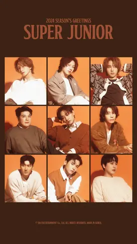 SUPER JUNIOR Season's Greetings 2024 Concept Images