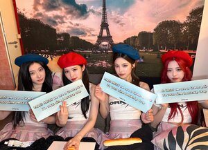 240427 - ITZY Twitter Update - ITZY 2nd World Tour 'BORN TO BE' in PARIS
