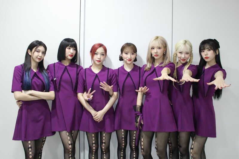 211008 Dreamcatcher Naver Post - 'BEcause' Music Show Behind #2 documents 1