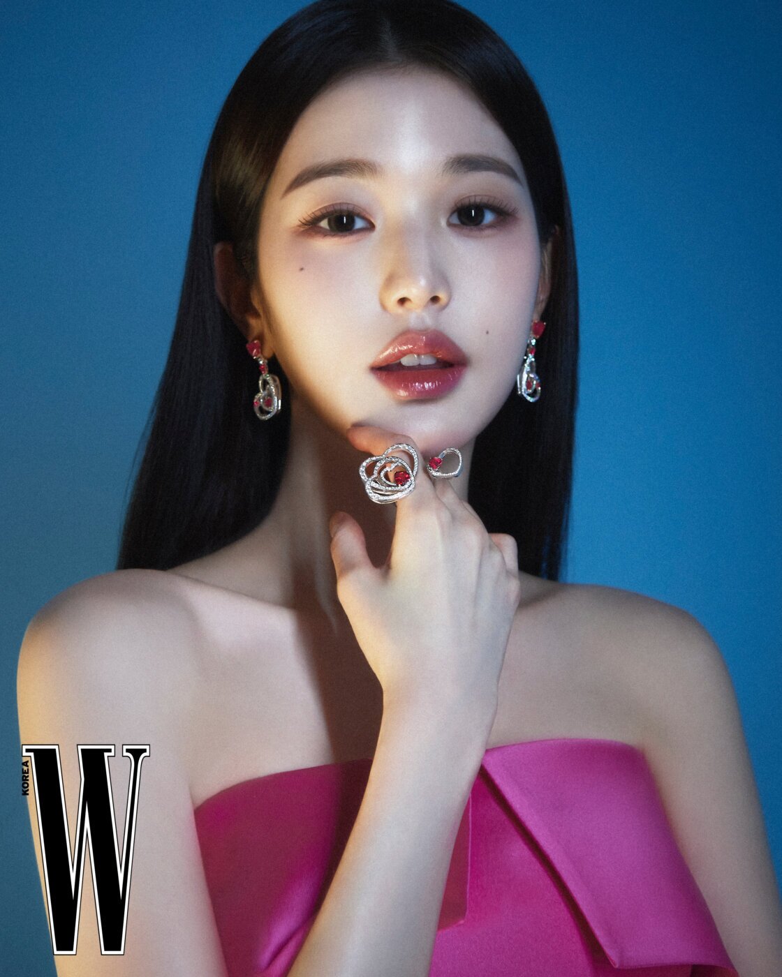 IVE Wonyoung for W Korea x Fred Jewelry | kpopping