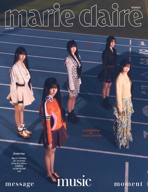 LE SSERAFIM x Louis Vuitton for Marie Claire Korea June 2024 Issue
