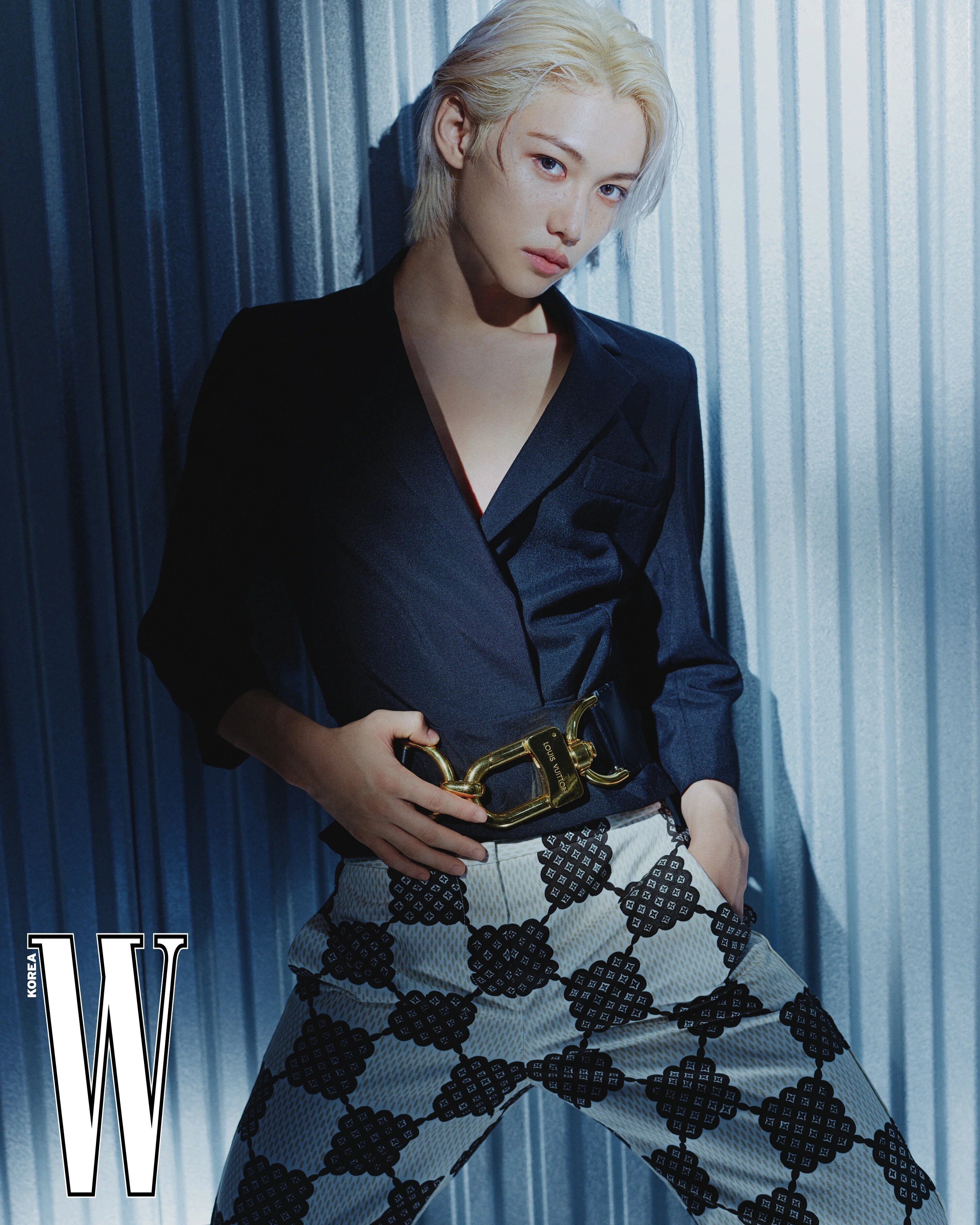 About Music on X: Stray Kids' Felix is handsome for W Korea.   / X