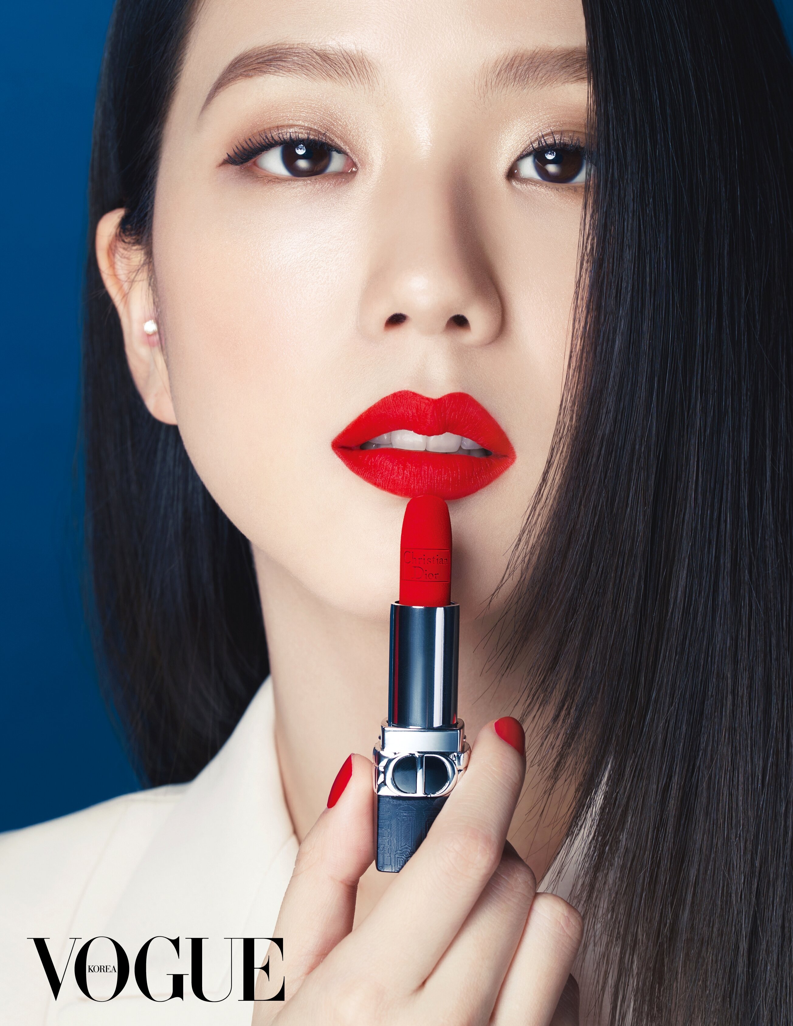 BLACKPINK Jisoo for Vogue Korea x Dior 2021 Holiday Dior Look | kpopping