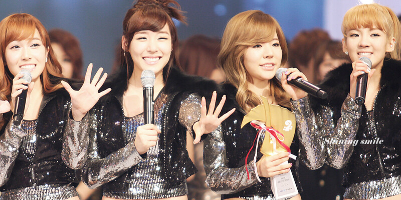 101230 Girls' Generation at KBS Gayo Daechukje documents 1