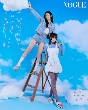 Kwon Eunbi and Yena x Crocs for Vogue Korea | August 2024