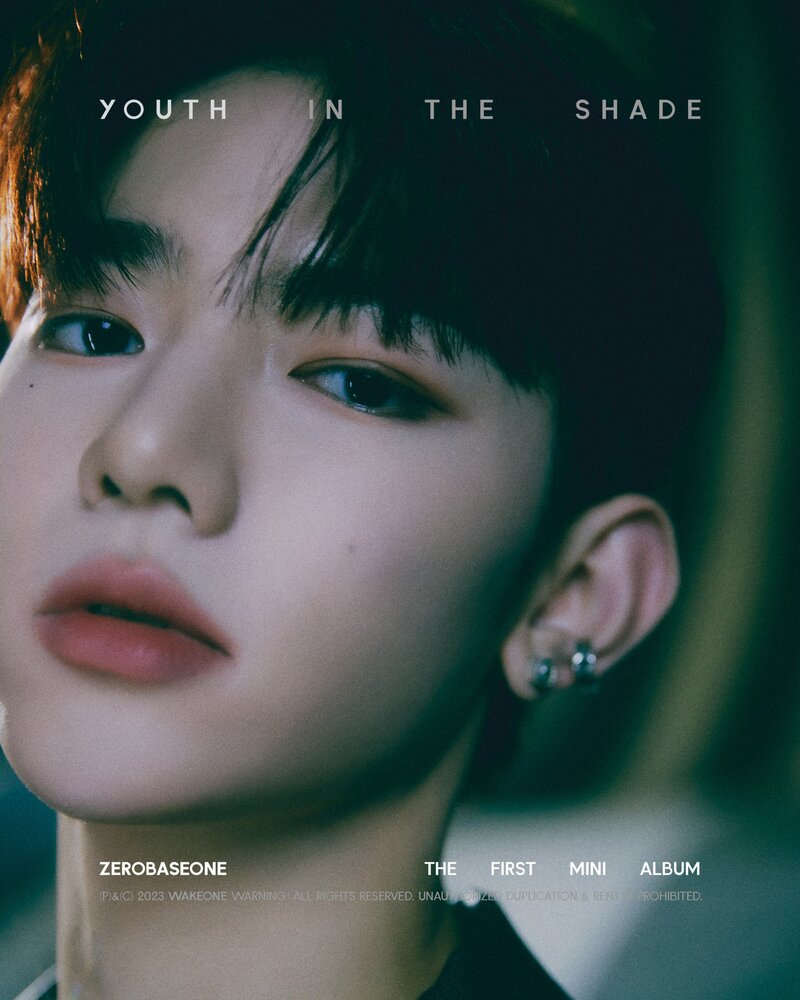 ZB1 'Youth In The Shade' concept photos documents 2