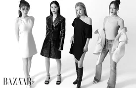 ITZY x Courreges for Harper's Bazaar Korea